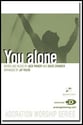 You Alone SATB choral sheet music cover